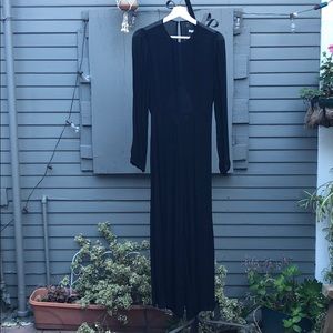 REFORMATION- black jumpsuit - s
